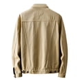 thumbnail image 5 of Jackets for Men, Men's Lightweight Safari Jacket, Button Down Cotton Outdoor Military Cargo Long Sleeve Outwear with Multi Pocket, 5 of 6