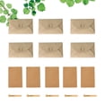 thumbnail image 3 of 1 Set of Kraft Paper Envelope Vintage Handmade Envelope DIY Invitation Size L Light Brown, 3 of 8