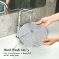 thumbnail image 6 of Trivet Mats Set for Hot Dishes, 3 Heat Resistant Pot Holders Kitchen Counter, Table, Home Essentials, Anti Stain Hot Pads Plate Mats for Hot pots and Pans, 7 Inches, 6 of 8