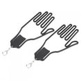 thumbnail image 4 of Guantes de Colgador de Camilla, Negro Portátil Evita la Deformación de Los Guantes de de la Camilla de 2 piezas para secar, 4 of 7