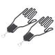 thumbnail image 4 of Guantes de Colgador de Camilla, Negro Portátil Evita la Deformación de Los Guantes de de la Camilla de 2 piezas para secar, 4 of 7