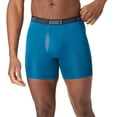 thumbnail image 3 of Hanes Mens Underwear Long Leg Boxer Briefs, 3-Pack, Moves Anti-Chafe with Total Support Pouch, 3 of 8
