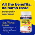 thumbnail image 3 of Enzymedica, Apple Cider Vinegar Gummies, Made with The Mother, 12 Organic, USA-Grown Apples per Bottle,1000 mcg Vitamin B12 per Serving, Natural Apple, 74 Count, 3 of 10