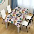 thumbnail image 4 of Yayeee Tablecloths 60" x 120" Rectangle Wrinkle Resistant Party Table Cover, Cute Cartoon Pattern, 4 of 8