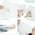 thumbnail image 4 of Biodegradable 6 Gallon Trash Bags Unscented - 200 Counts Compostable Medium Size Garbage Bags Durable &  Bulk Clear White, 4 of 6