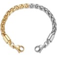 thumbnail image 1 of FrostHike -Stainless Steel Wheat Chain lnterchangeable Medical Alert Bracelets -, 1 of 1