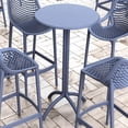thumbnail image 2 of Siesta ISP161-DGR Octopus Round Bar Table  Dark Gray, 2 of 4