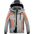 thumbnail image 1 of Men's Mountain Waterproof Ski Jacket Windproof Warm Winter Rain Coat, 1 of 7