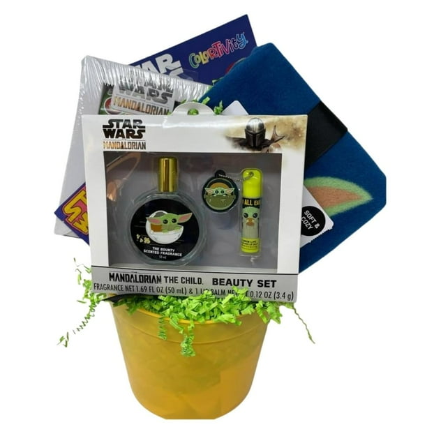 Premade Happy Easter Baskets Star Wars Baby Yoda Beauty Set