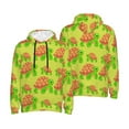 thumbnail image 6 of Bingfone Cartoon Turtles 1 Men's Drawstring Hoodie Long Sleeve Pocket Sweatshirts-X-Large, 6 of 6