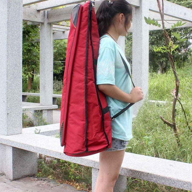 BESTYASH 1Pack Instrument Case Practical Design Oxford Cloth Red for Musicians