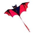 thumbnail image 2 of Cometa de murciélago fácil de volar, divertida para niños y adultos, cometa voladora creativa profesional para Poste delantero, 2 of 6