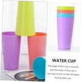 thumbnail image 4 of 12Pcs Unbreakable Drinking Glasses,5.7x3.2x2.4In Multi-Color Reusable Safe Water Glasses,Plastic Water Cups for Christmas,Thanksgiving(500ml/17.5oz), 4 of 6