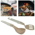 thumbnail image 2 of Clearance Tableware under $15 Camping Cutlery Outdoor Tableware Folding Cooking Utensil Reusable Cookware Flatware For Travel Backpacking Kitchen Picnic Spoon, 2 of 7