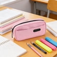 thumbnail image 2 of Dvumao Corduroy Pencil Case, Large Capacity Stationery Pouch, Fabric Pen Bag for Students & Artists, 2 of 6