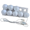thumbnail image 1 of Bombillas de tocador, bombillas regulables profesionales de , extraíbles, modernas para maquillaje de tocador, mejora , dormitorio, Sunnimix Luces de espejo de maquillaje, 1 of 8