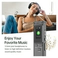 thumbnail image 3 of Digital Voice Recorder with Noise Reduction Voice Activation MP3 Music Player to Recording, 3 of 7