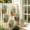 White, variant on Artificial Monstera Baby Breath Branches Faux Greenery Picks Floral Arrangement Home Table Vase Filler Living Room Garden Office Party Wedding Decoration Seasonal Accent