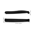 thumbnail image 4 of Beach Chair Armrest Replacement Pad Black 1 Pair 20.7X2.9X1.2In, 4 of 8