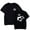 Black, variant on Nidal Wonder Go Go Go T-shirt Crewneck Short Sleeve Tee Women Men Summer Tops