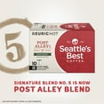 thumbnail image 3 of Seattles Best Coffee Post Alley Blend (Previously Signature Blend No. 5) Dark Roast Single Cup Coffee For Keurig Brewers, 1 Box Of 10 (10 Total K-Cup Pods) Packaging May Vary, 3 of 3