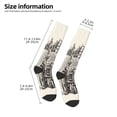 thumbnail image 2 of Sikiie retro tractor Knee Socks, High Socks Long Stretchy Sock Women Knee High Stocking, Long Socks for Women, 2 of 6