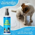 thumbnail image 5 of Dog Potty Educator Spray – Natural Pee Deterrent for Dogs | Indoor & Outdoor Protection | Dog Training Spray to Prevent Marking & Accidents, 5 of 8