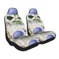 thumbnail image 2 of Naloa Vintage Flower Car Seat Covers 2PCs Front Car Seat Covers Universal fit for Most Cars SUVs and Trucks - 2 PCS, 2 of 5