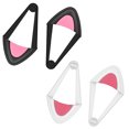 thumbnail image 4 of Cute Pink Headphones Accessories Cats Ear Suitable for Headphone Gaming Headsets Attachment Stereo Headset Decoration, 4 of 8