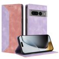 thumbnail image 1 of Phone Case for Google Pixel 7 Pro FOXDOCK Premium Leather,Creative Dual-Color Cover with Card Slot,Shockproof, 1 of 7