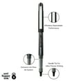 thumbnail image 3 of uniball Vision Needle Rollerball Pens, Micro Point (0.5mm), Black Ink, 12 Count, 3 of 6