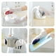 thumbnail image 4 of Billuyoard 1 par de guantes para lavar platos, fregador de manos, manoplas de esponja de limpieza reutilizables, accesorios de baño para lavandería, gris Type3 NO3 Billuyoard HA061276-03B, 4 of 6