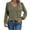 Army Green, variant on cfhntfmh Long Sleeve Shirts for Women V Neck Casual Tunic Tops Lightweight Ribbed Knit Sweaters Fashion Fall Clothes