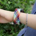 thumbnail image 2 of 2 piezas compatibles con Apple Watch Iwatch Bands 42 mm 44 mm 45 mm Mujeres Hombres, Pulsera elástica ajustable trenzada Solo Loop estirable para Iwatch S, 2 of 5