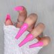 thumbnail image 4 of 24pcs Deep Nude Pure Color Ballerina Long Coffin Glossy Fake Nails - Press On Nail False Tips Manicure For Women And Girls, 4 of 4