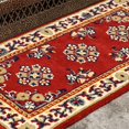 thumbnail image 5 of Achla Designs Minuteman International Oriental Rectangular Hearth Rug, 44 Inch Long, Burgundy - 3'6", 5 of 5