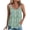 Green, variant on Staron Women's Spring Summer Eyelet Embroidery Tank Top Casual Loose Round Neck Sleeveless Blouse with Print Fashion Trendy Vacation Beach, Light Blue M