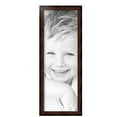 thumbnail image 2 of ArtToFrames 8" x 23" Dark Cherry With Black Picture Frame, 8x23 inch Red Wood Poster Frame (WOM-4900),  Pack, 2 of 7