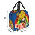thumbnail image 5 of Rainbow Brite Insulated Lunch Bag Leakproof Waterproof Reusable Lunch Boxs Portable Durable Cooler Tote Bag Work Travel, 5 of 9