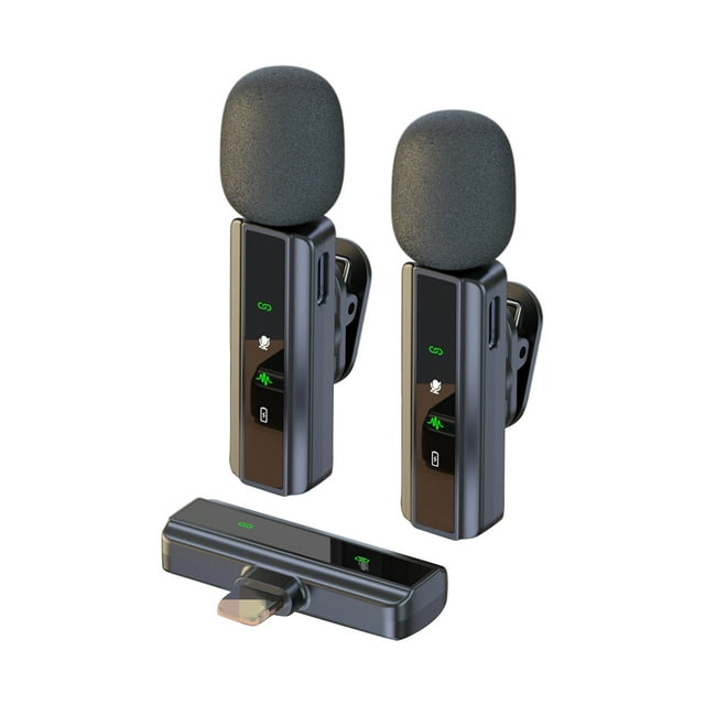 Guardoinrt ABS Portable Wireless Lapel Mic delivering sound for Sound With 50m Transmission Distance Wireless Lavaliers Microphone