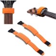 thumbnail image 3 of ORUYROP 2PCS Guitar String Mute Dampeners, Guitar Fret Wraps Mute, Bass Guitar String Cover Tape, Adjustable Bass Mute Silencer, Fretboard Muting Straps Belt, Musical Instrument Accessories-Or, 3 of 7