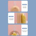 thumbnail image 3 of Boîte de Stockage d'Éponge, Poignée en Caoutchouc de Sécurité de Support d'Éponge Cosmétique Transparent à Usages Multiples pour Perles, 3 of 8