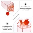 thumbnail image 4 of 1pc Drink Bottle Empty 500ml Storage Bottle Transparent Plastic Milk Bottle, 4 of 8