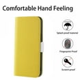 thumbnail image 7 of Allytech Wallet Case for Samsung Galaxy A13 4G PU Leather Wallet Case with Card Slots Kickstand Magnetic Clasp Protective Case for Samsung A13,Yellow, 7 of 7