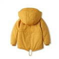thumbnail image 5 of Staki Baby Winter Hooded Down Jacket Boys Light Warm Puffer Coats Toddler Bear Ears Zipper Up Down Coats Outwear Toddler Puffer Jacket 3T,4T,5T,6-10Y(Yellow,5-6 Years), 5 of 5