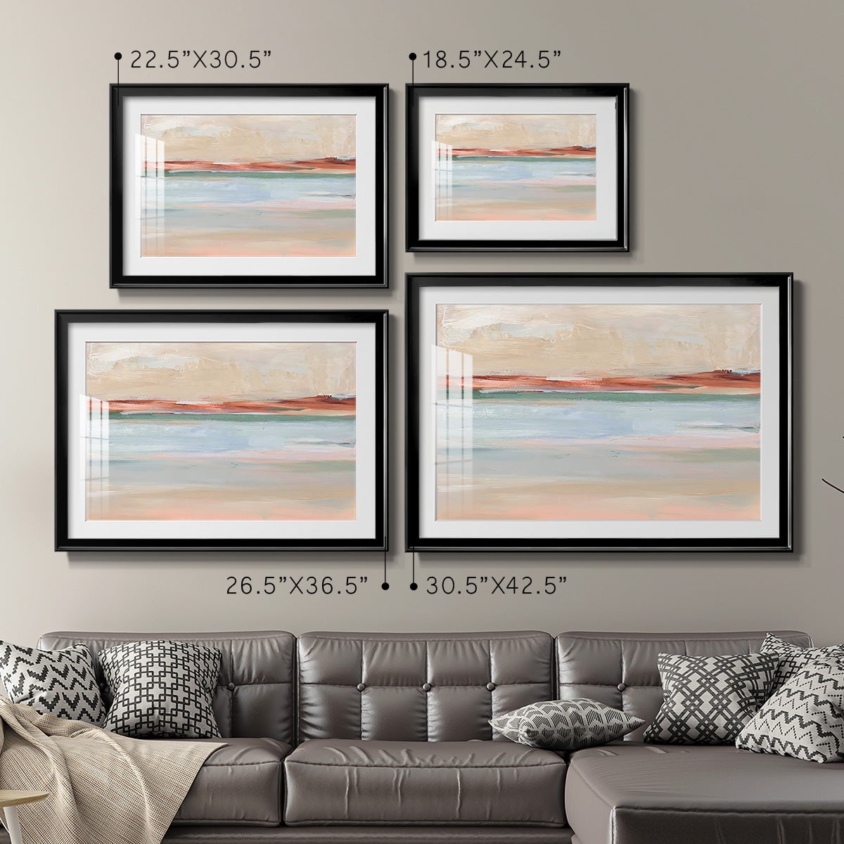 Sienna Horizon II Premium Framed Print - Ready to Hang