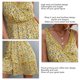 thumbnail image 4 of Vestido Corto ANGGREK cuello en V para mujer Uso diario, 4 of 6