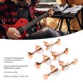 thumbnail image 3 of 6Pcs Guitare Tuner Chevilles Tuning Set, 1:18 Rapport d'Engrenage Complètement Fermé Accessoires de Guitares Électriques avec Petite Poignée de Queue, 3 of 8