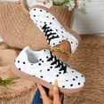 thumbnail image 6 of IEMIEMIEM Womens Polka Dot Sneakers Barefoot Shoes Wide Toe Zero Drop Minimalist Shoes for Trail Walking Cross Training Non-Slip Breathable Outdoor Sport Fashion 5.5 wide, 6 of 9