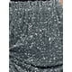 thumbnail image 5 of Falda de Brillo para Mujeres Inspire Chic, Falda Maxi de Terciopelo con Cintura Alta y Elastico, Color Gris Oscuro, 5 of 6